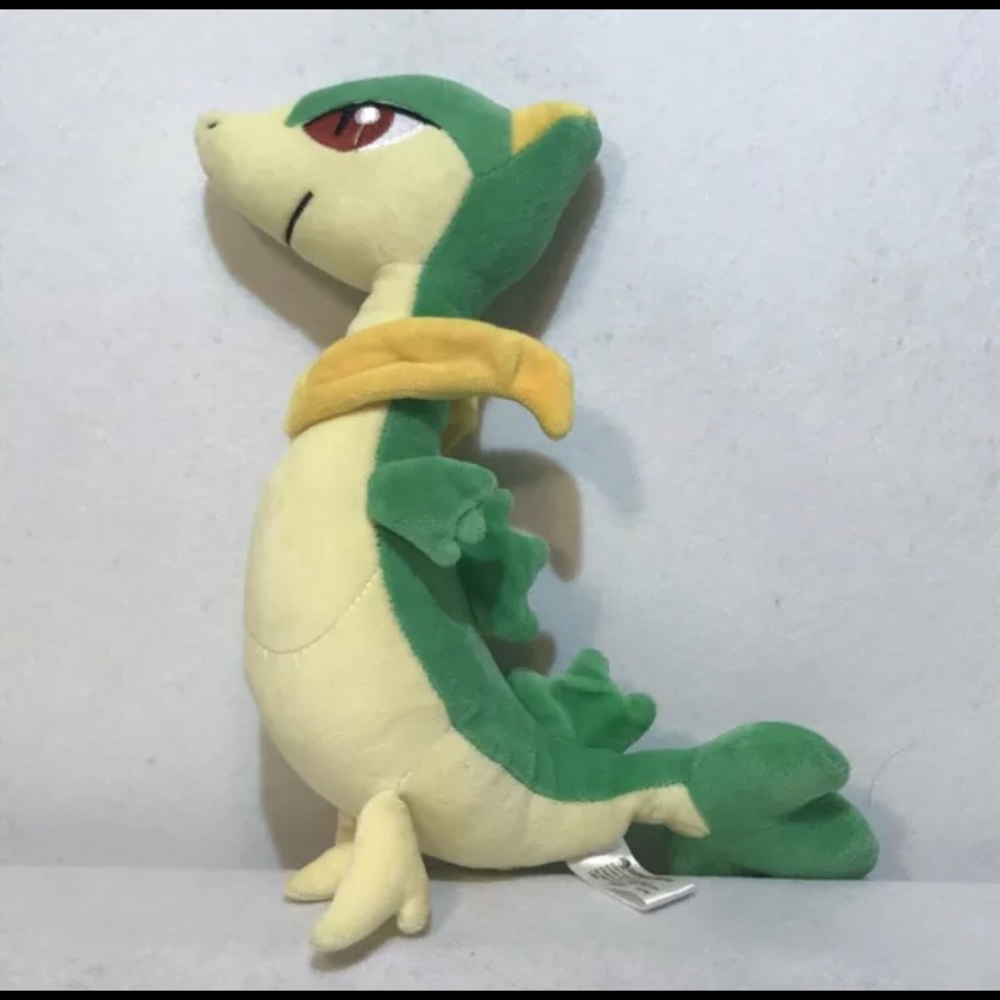 Pokemon Center Servine Grass Starter 2011 Plush Stuffed Toy 10" Tall